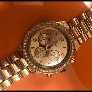 Rose Gold Watch (needs new battery)
